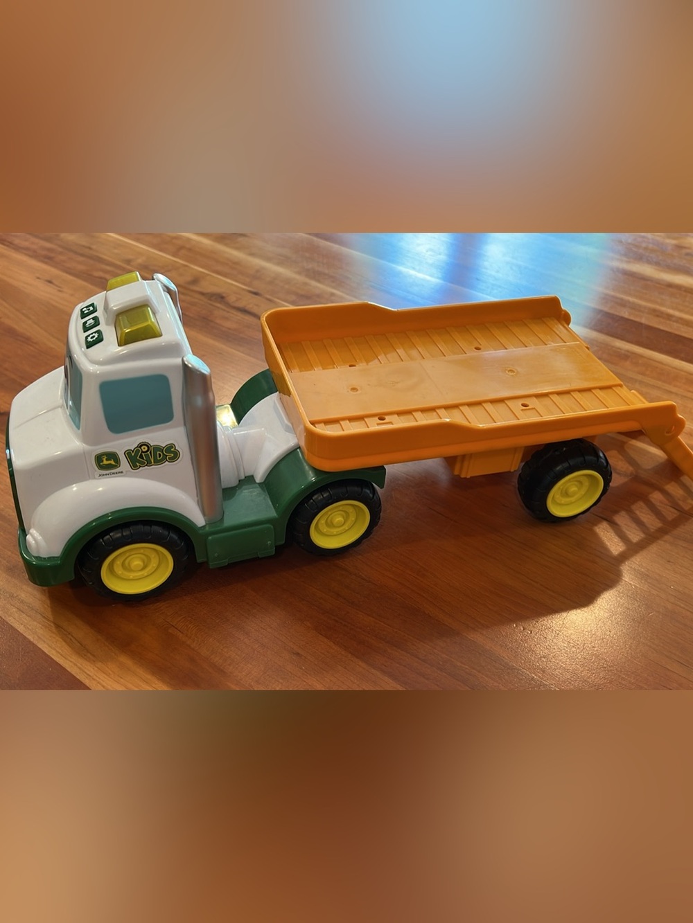 John Deere Kids Flatbed Toy Truck